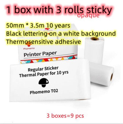 Portable Mini Thermal Label Printer Home Photo Printer Student Wrong Question Printer Bluetooth - compatible Mini Label Printer Price Tag - MANI DIGITAL STORE