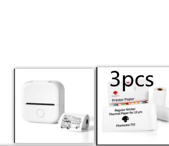 Portable Mini Thermal Label Printer Home Photo Printer Student Wrong Question Printer Bluetooth - compatible Mini Label Printer Price Tag - MANI DIGITAL STORE