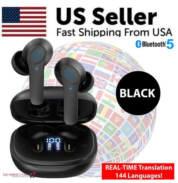Translator Earbuds 144 Languages Real Time Online OffLine Translation Earphones - MANI DIGITAL STORE